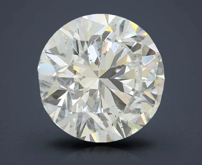 4.00ct D SI1 Ideal Cut Round Lab Grown Diamond