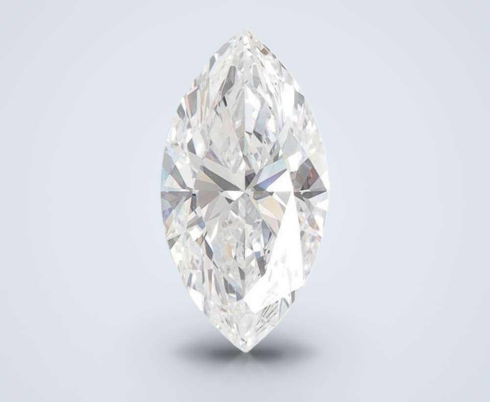 1.36ct D VVS1 Rare Carat Ideal Cut Marquise Lab Grown Diamond