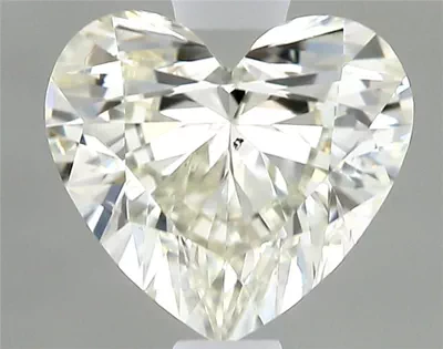 0.50ct I VS2 Rare Carat Ideal Cut Heart Diamond