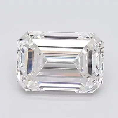 4.63ct G VVS2 Excellent Cut Emerald Lab Grown Diamond