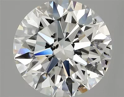 2.12ct G SI2 Rare Carat Ideal Cut Round Diamond