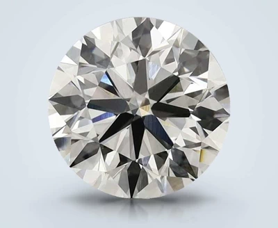 3.33ct I VVS2 Excellent Cut Round Lab Grown Diamond
