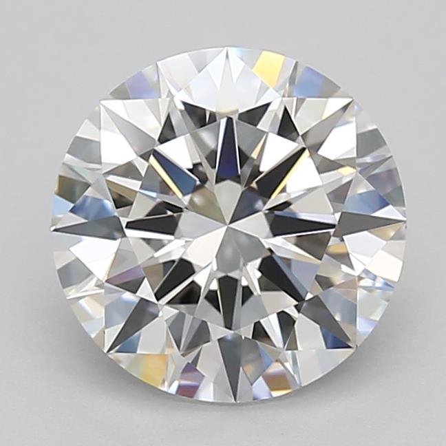 2.54ct D VVS1 Rare Carat Ideal Cut Round Lab Grown Diamond