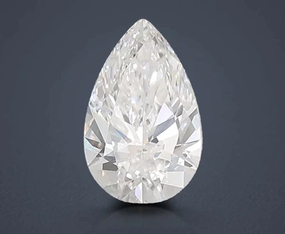 1.53ct F VS1 Very Good Cut Pear Lab Grown Diamond