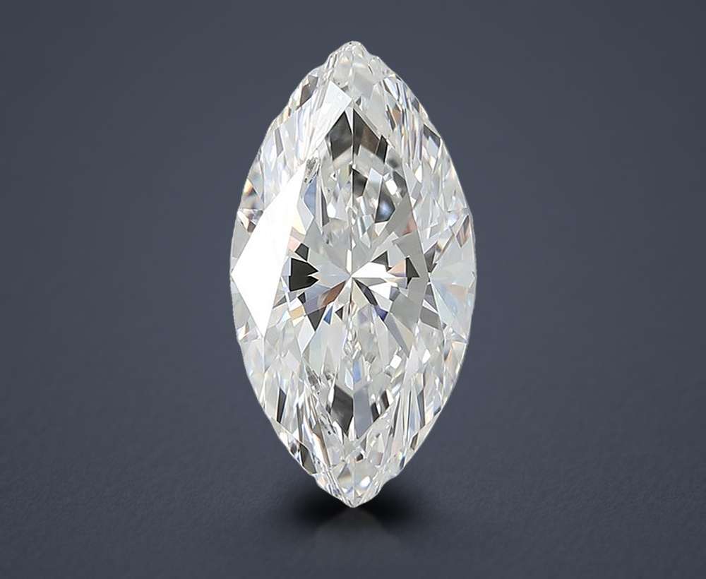 3.03ct E VVS1 Rare Carat Ideal Cut Marquise Lab Grown Diamond