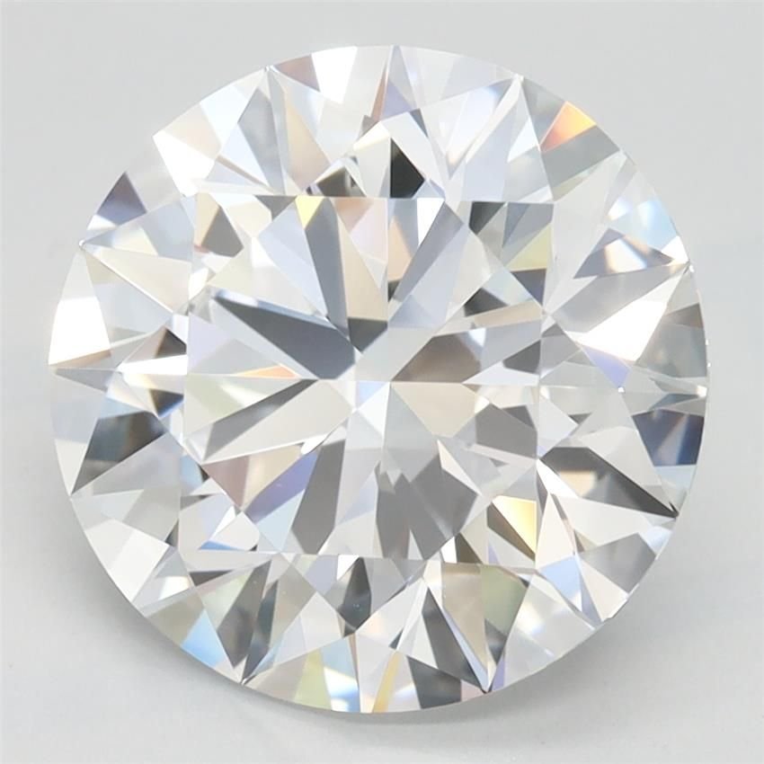 3.66ct D FL Rare Carat Ideal Cut Round Lab Grown Diamond