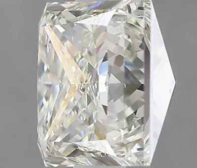 1.90ct I SI1 Rare Carat Ideal Cut Princess Diamond