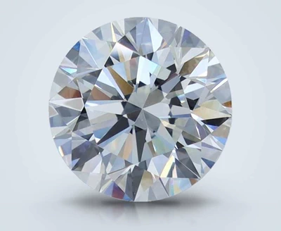 3.02ct H VVS2 Rare Carat Ideal Cut Round Diamond