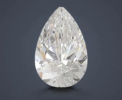 1.10ct D VS2 Rare Carat Ideal Cut Pear Lab Grown Diamond