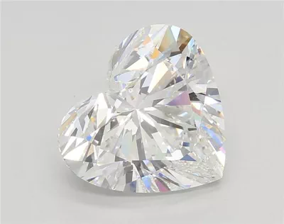 5.80ct D VS1 Rare Carat Ideal Cut Heart Lab Grown Diamond