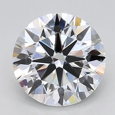 2.36ct D VVS1 Rare Carat Ideal Cut Round Lab Grown Diamond