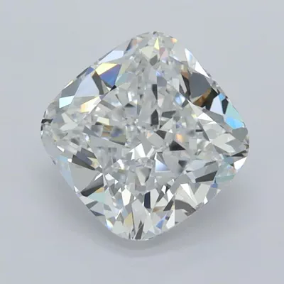 2.08ct D VVS1 Rare Carat Ideal Cut Cushion Lab Grown Diamond