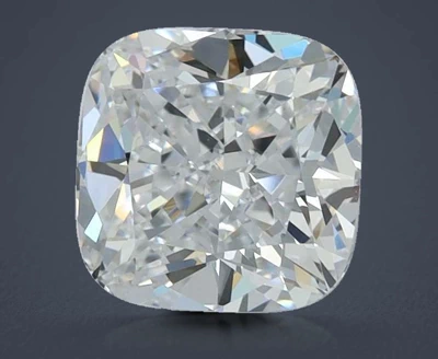 2.08ct D VVS1 Rare Carat Ideal Cut Cushion Lab Grown Diamond