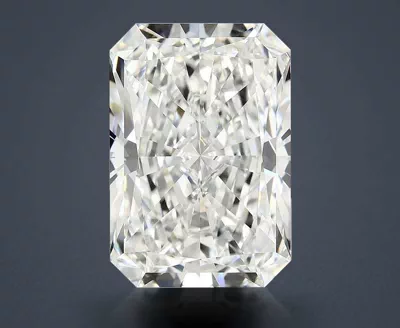 10.88ct F VVS2 Rare Carat Ideal Cut Radiant Lab Grown Diamond