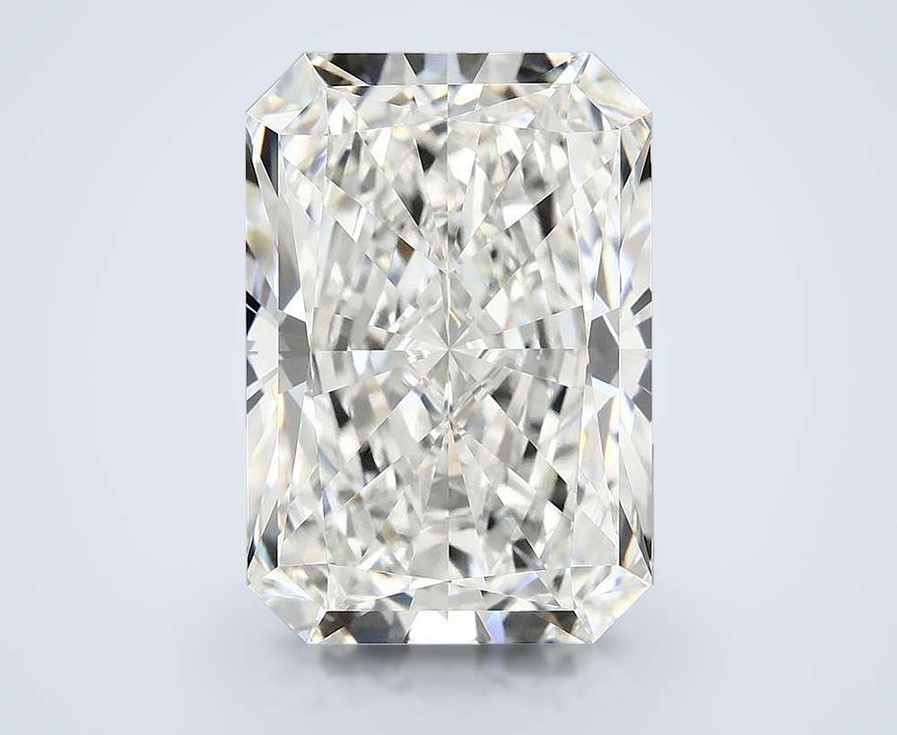 10.88ct F VVS2 Rare Carat Ideal Cut Radiant Lab Grown Diamond