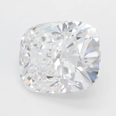 4.35ct D VVS2 Rare Carat Ideal Cut Cushion Lab Grown Diamond