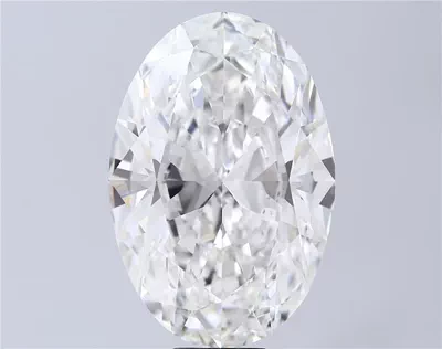 17.50ct F VVS2 Rare Carat Ideal Cut Oval Lab Grown Diamond