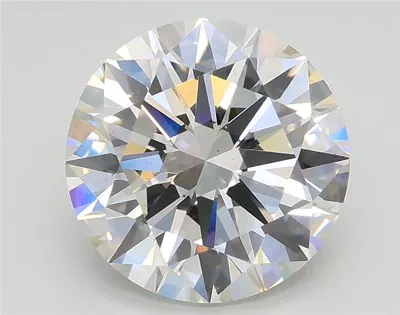 3.02ct G VS2 Excellent Cut Round Lab Grown Diamond