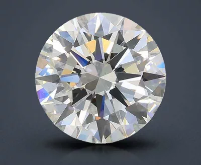 3.02ct G VS2 Excellent Cut Round Lab Grown Diamond