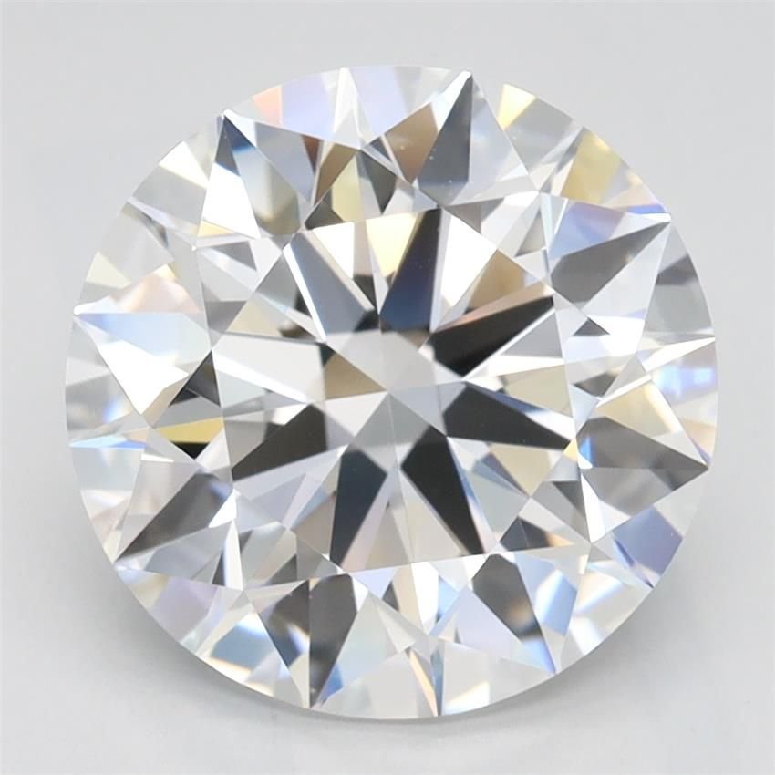 3.25ct D IF Rare Carat Ideal Cut Round Lab Grown Diamond