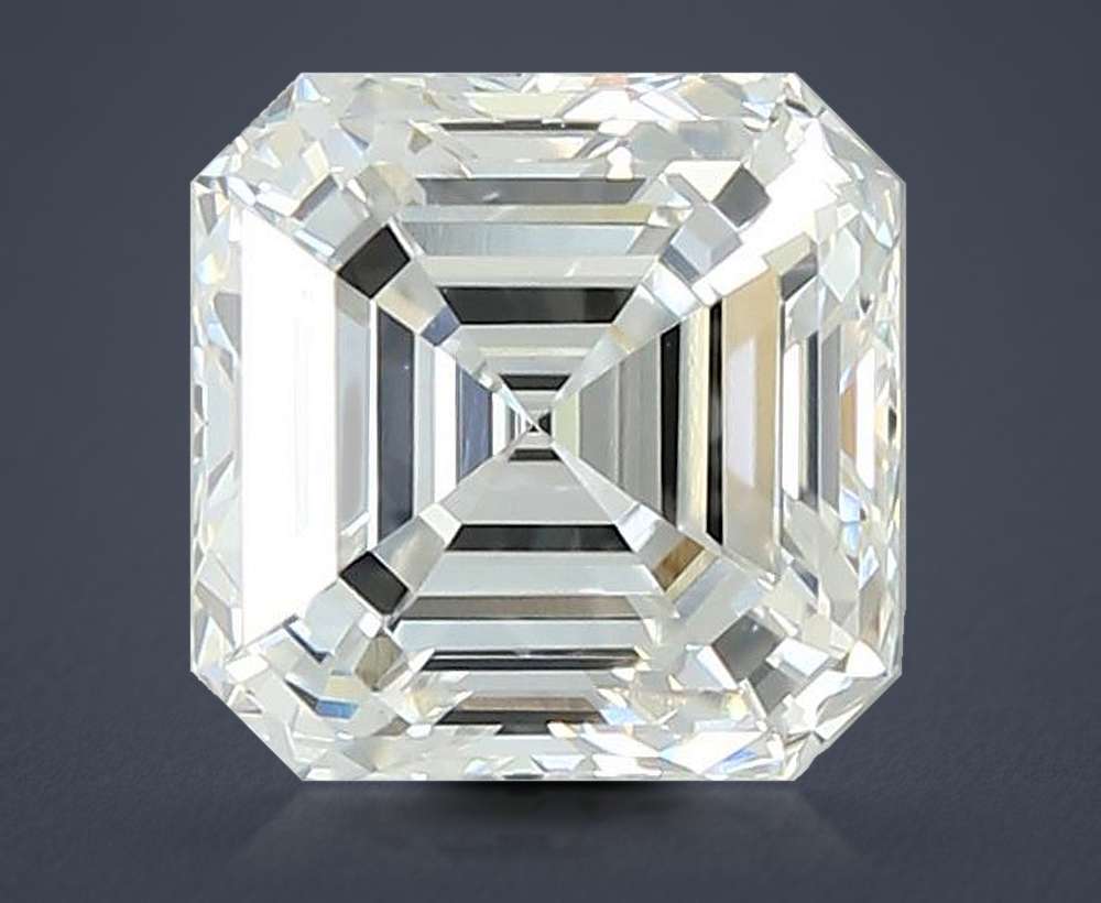 2.06ct F VVS2 Rare Carat Ideal Cut Asscher Lab Grown Diamond