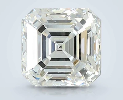 2.06ct F VVS2 Rare Carat Ideal Cut Asscher Lab Grown Diamond