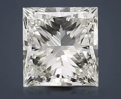1.51ct J VVS2 Very Good Cut Princess Lab Grown Diamond