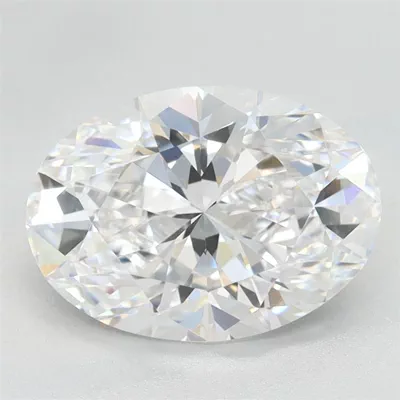 2.09ct D VVS1 Very Good Cut Oval Lab Grown Diamond