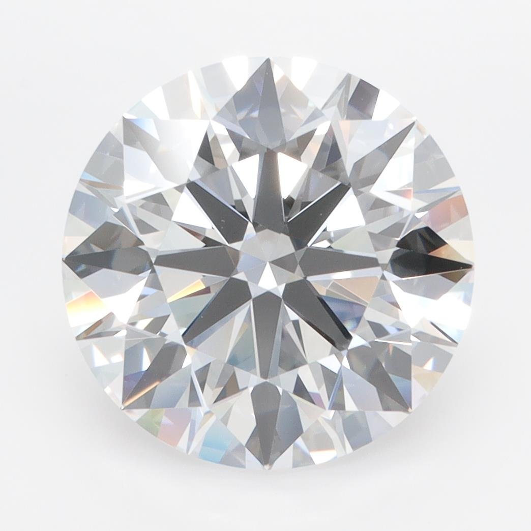 5.02ct D VVS1 Rare Carat Ideal Cut Round Lab Grown Diamond