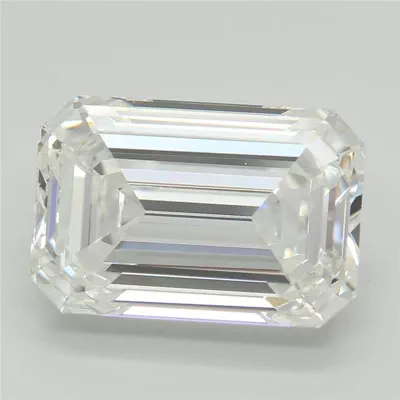 5.39ct E VS1 Excellent Cut Emerald Lab Grown Diamond