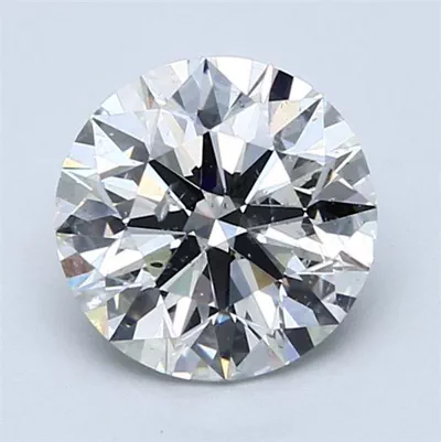 2.01ct H SI2 Rare Carat Ideal Cut Round Diamond