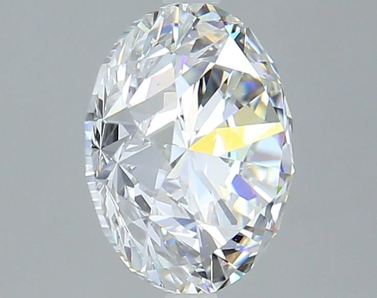 2.80ct F SI1 Rare Carat Ideal Cut Round Diamond