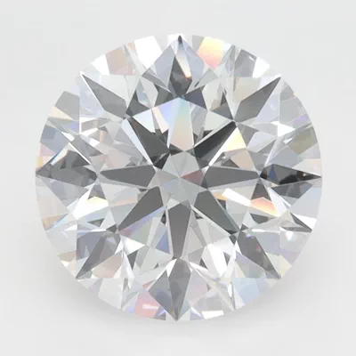 3.02ct D VVS2 Rare Carat Ideal Cut Round Lab Grown Diamond