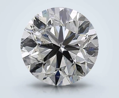3.01ct F SI2 Very Good Cut Round Diamond