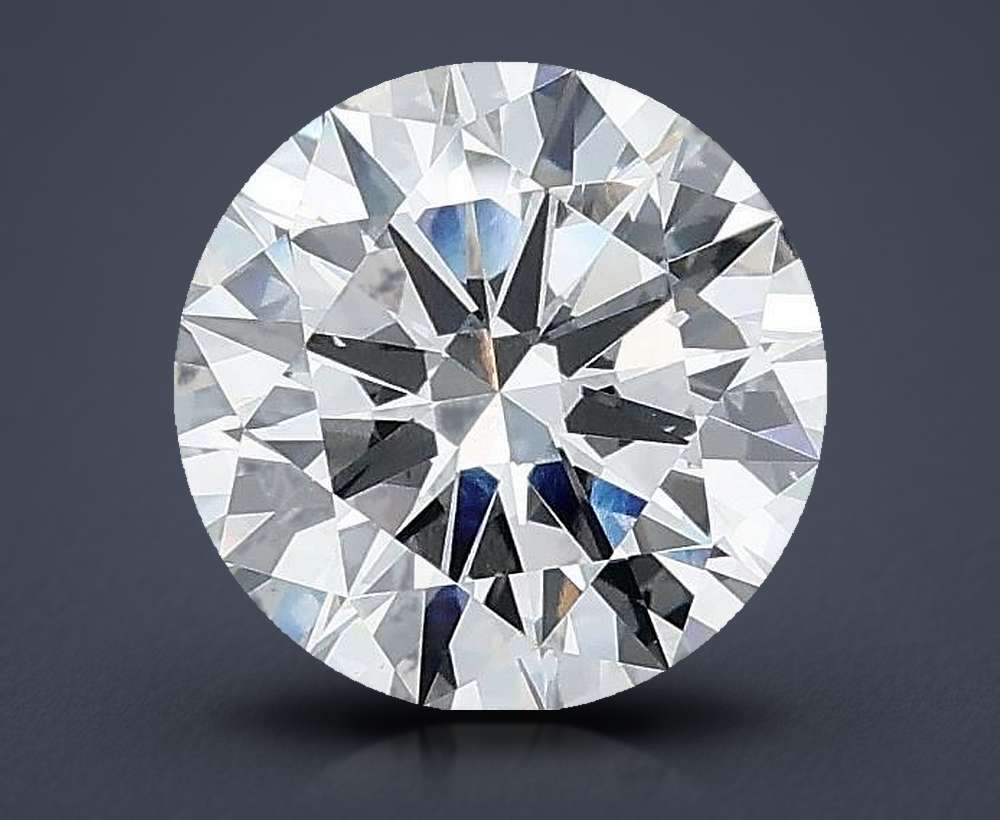6.09ct F VVS2 Excellent Cut Round Lab Grown Diamond