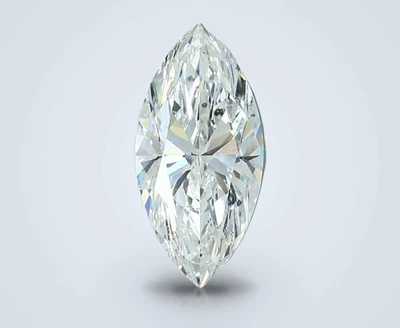 3.23ct G SI2 Rare Carat Ideal Cut Marquise Diamond