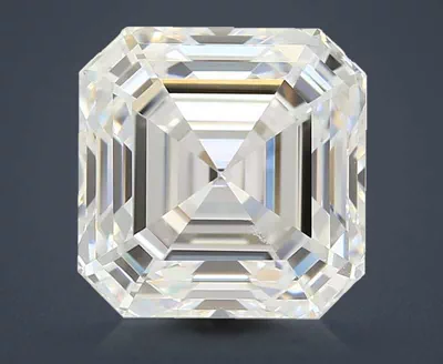 5.01ct D VVS2 Rare Carat Ideal Cut Asscher Lab Grown Diamond