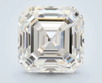 5.01ct D VVS2 Rare Carat Ideal Cut Asscher Lab Grown Diamond