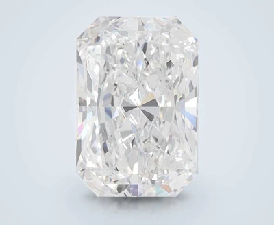 2.10ct D VVS2 Rare Carat Ideal Cut Radiant Lab Grown Diamond