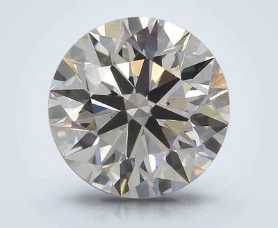 3.08ct E VVS1 Rare Carat Ideal Cut Round Lab Grown Diamond