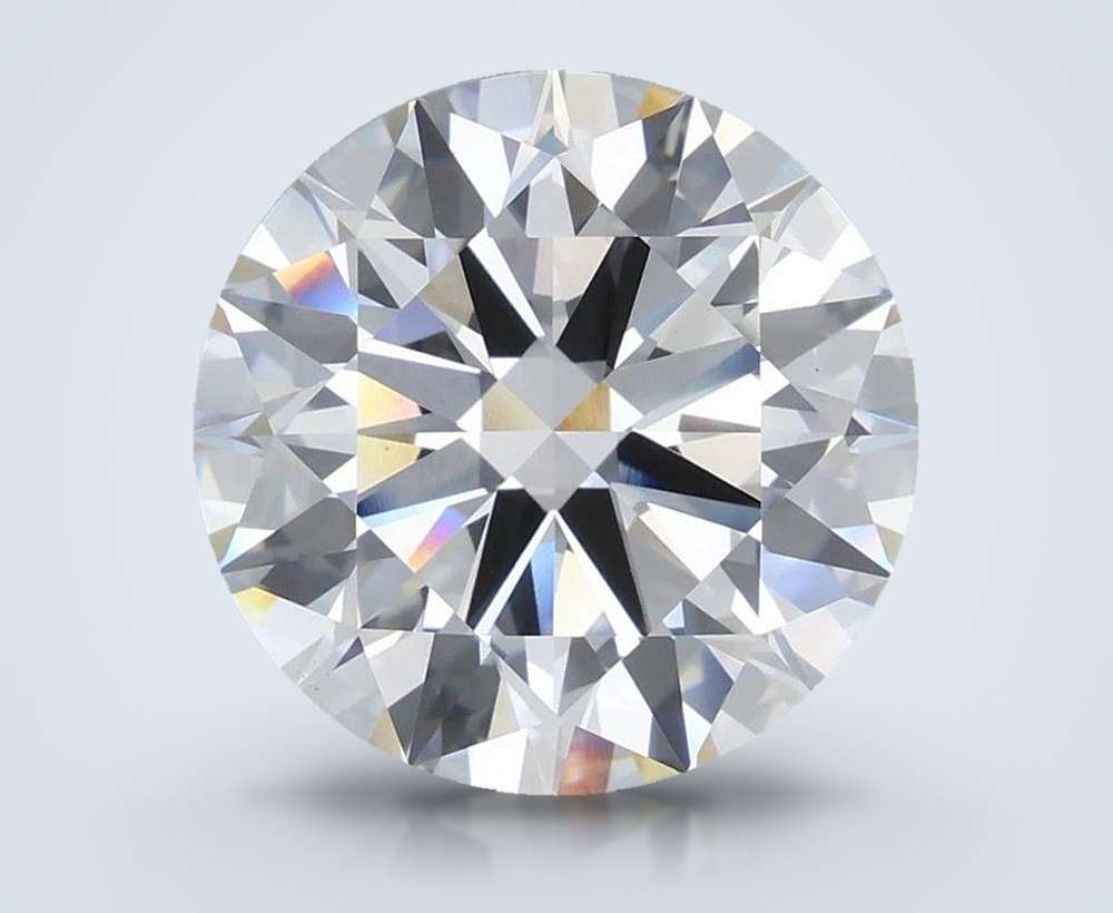11.03ct F VVS2 Rare Carat Ideal Cut Round Lab Grown Diamond