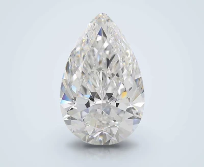 7.01ct E VS1 Rare Carat Ideal Cut Pear Diamond