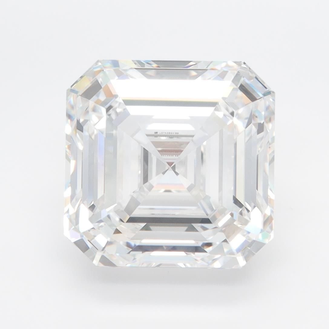 5.07ct D VVS1 Rare Carat Ideal Cut Asscher Lab Grown Diamond