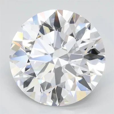 2.70ct D VVS1 Rare Carat Ideal Cut Round Lab Grown Diamond
