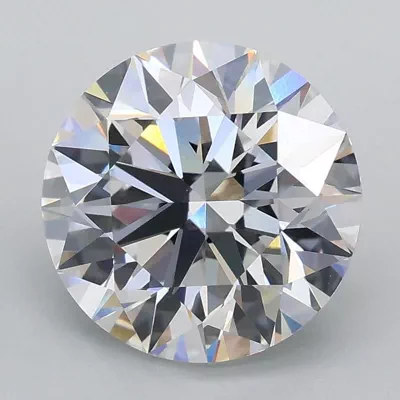 2.45ct E VS1 Rare Carat Ideal Cut Round Lab Grown Diamond