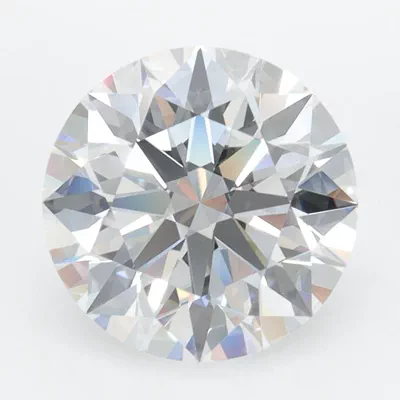 2.22ct D VVS2 Rare Carat Ideal Cut Round Lab Grown Diamond