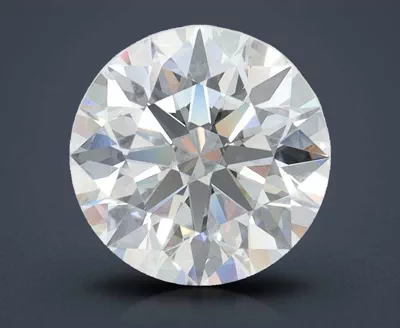 2.22ct D VVS2 Rare Carat Ideal Cut Round Lab Grown Diamond