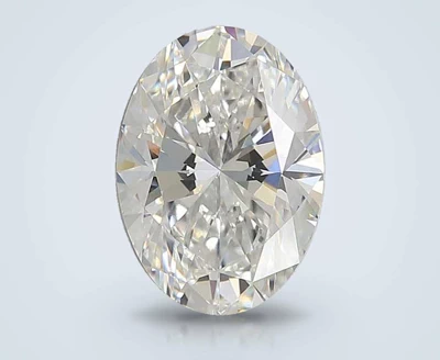 3.05ct E VS1 Rare Carat Ideal Cut Oval Lab Grown Diamond