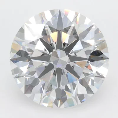 4.01ct D VVS1 Rare Carat Ideal Cut Round Lab Grown Diamond