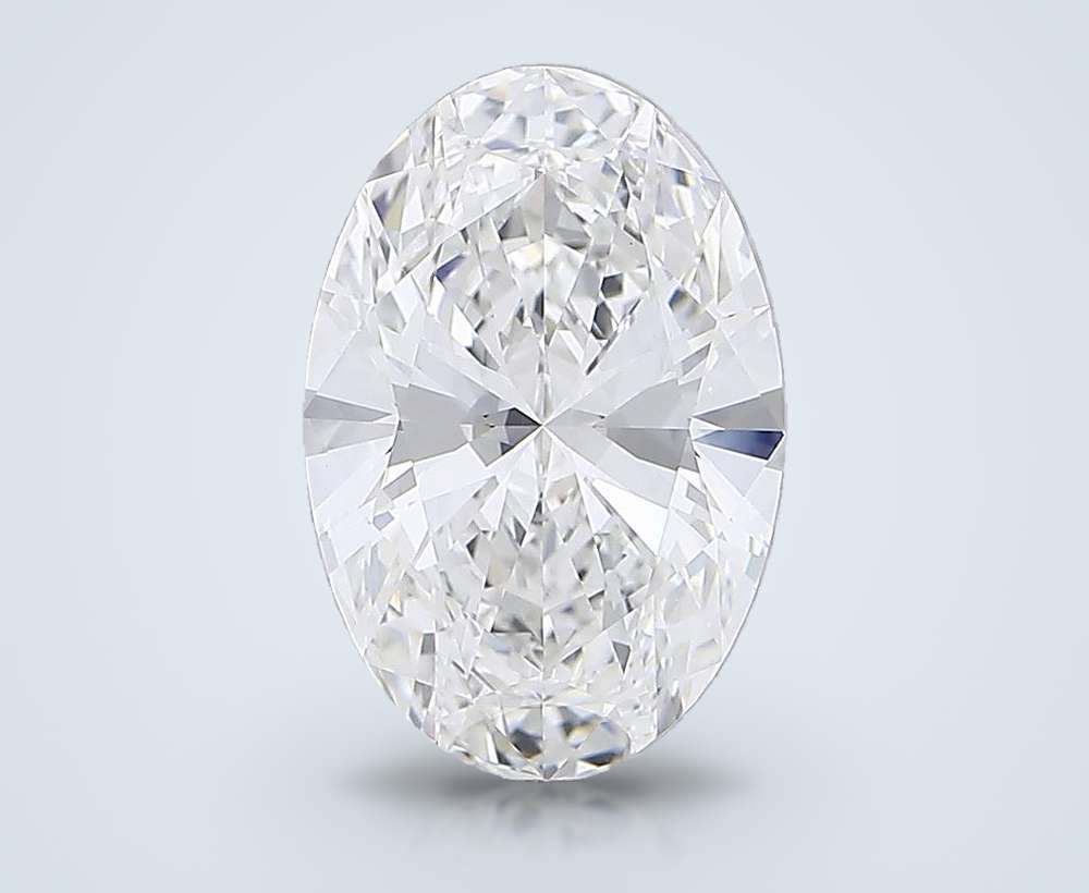12.00ct F VS1 Rare Carat Ideal Cut Oval Lab Grown Diamond